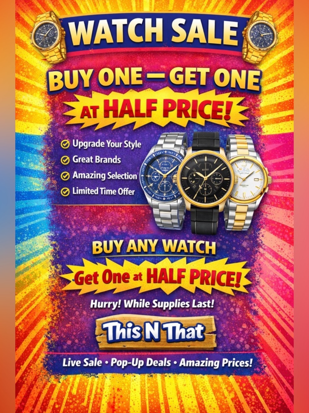Watch Sale